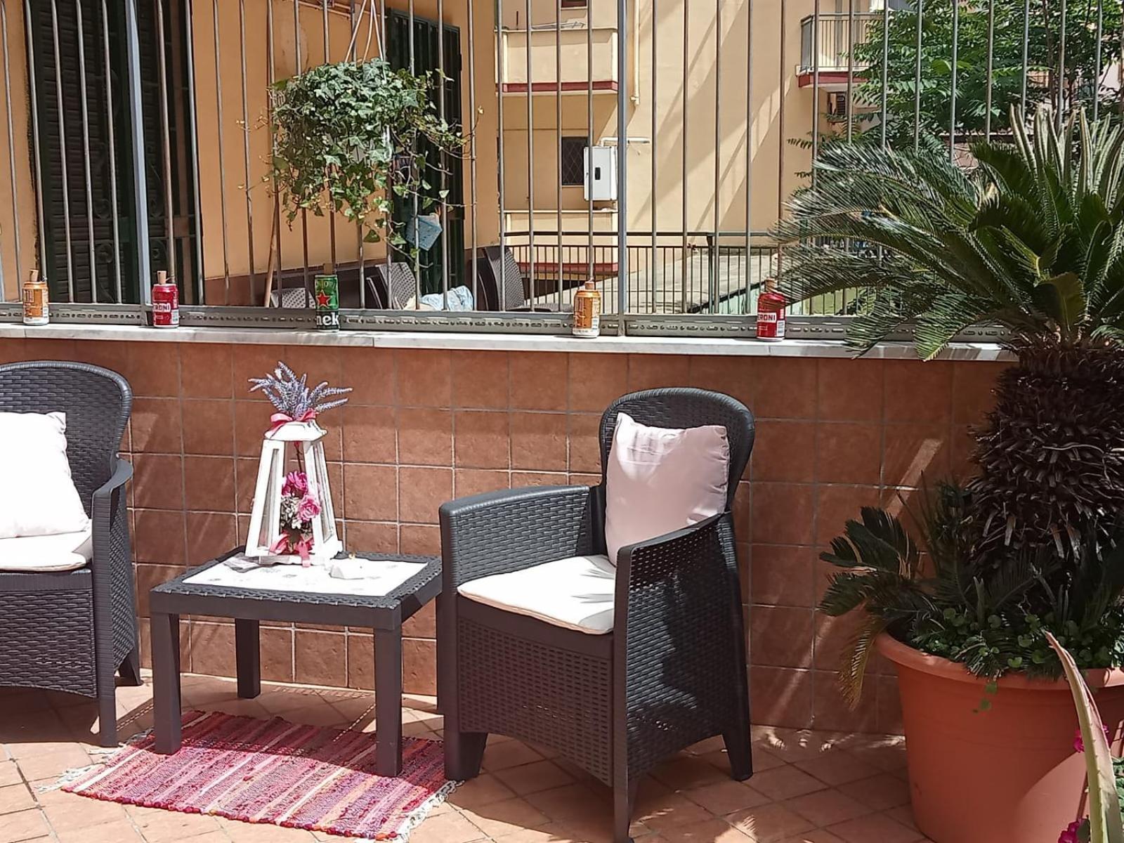 La Terrazza Di Monica & Teresa Panzió Portici Kültér fotó